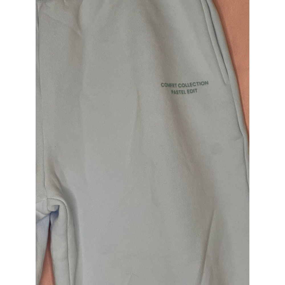 Comfrt‎ Pastel Edit Sweatpants 2XL Blue Lounge Joggers Baggy Cozy 40x30 - Picture 3 of 4
